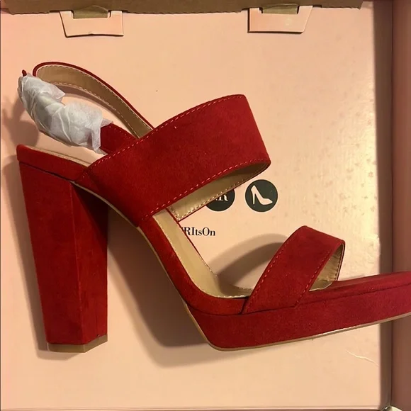 Charlotte Russe Red Samantha-02 Footwear - Picture 1 of 4